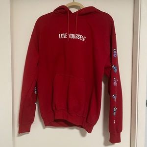 Love yourself hoodie